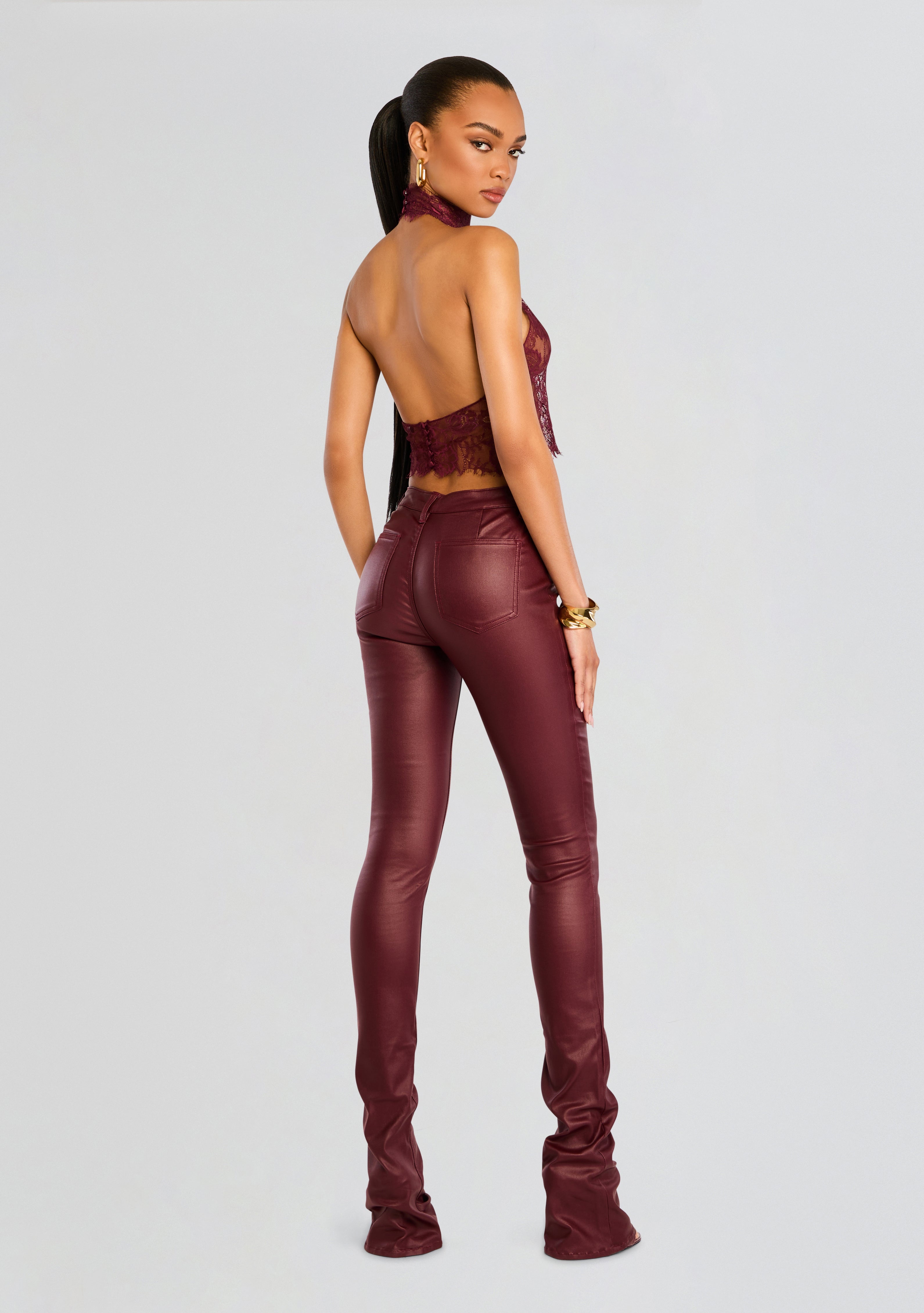 VIOLET LACE TOP - 3