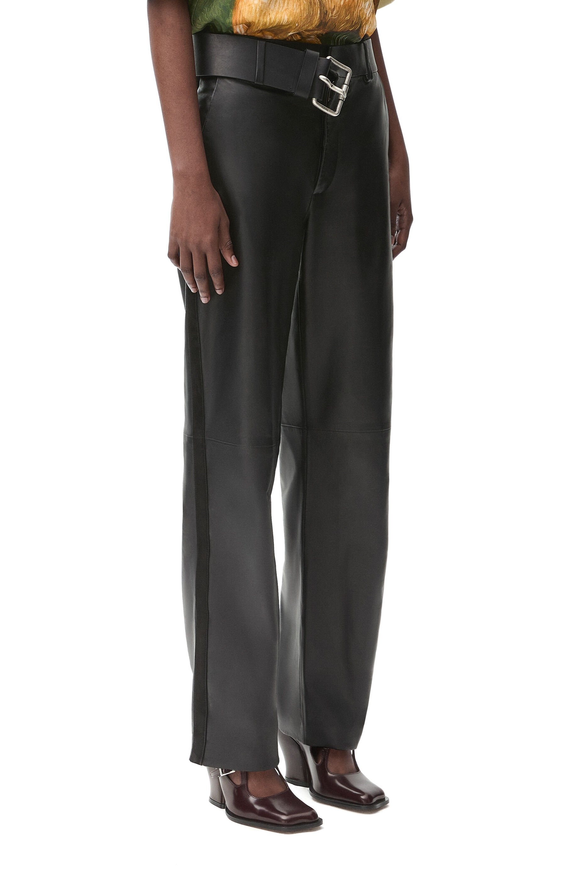 Trousers in nappa lambskin - 3