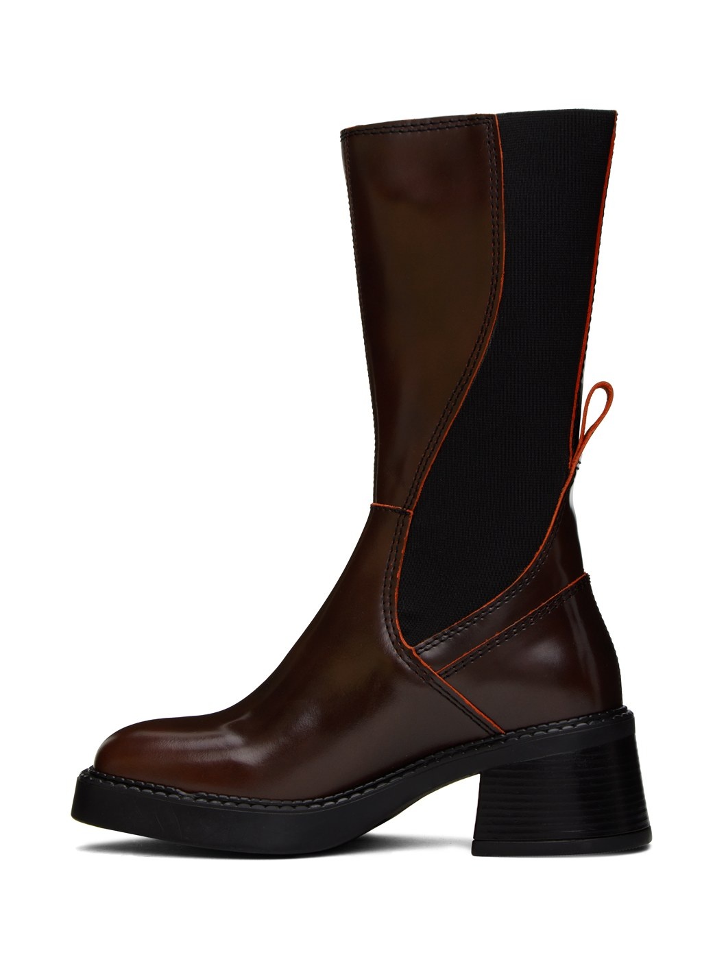 Burgundy Flabia Boots - 3