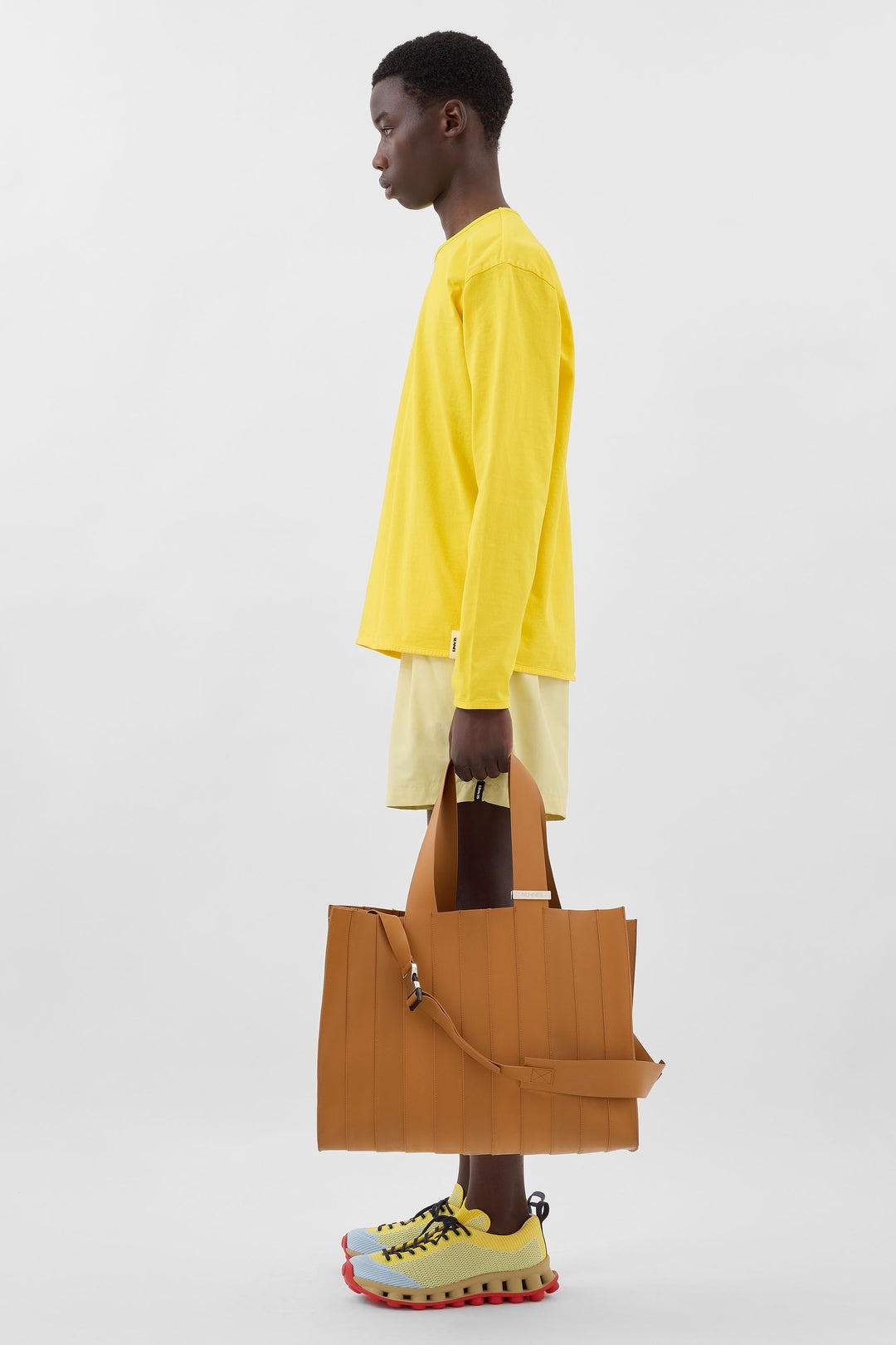 EVERYDAY CLASSIC LONGSLEEVE T-SHIRT / yellow - 4