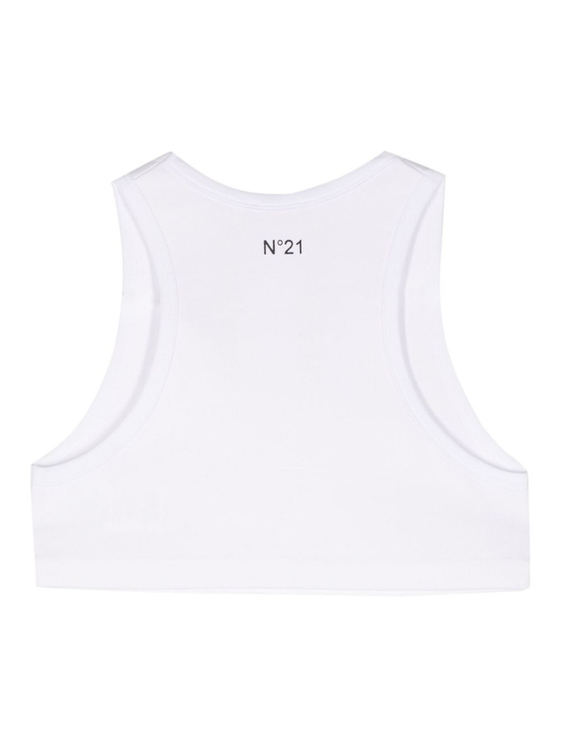 N°21 jersey crop top outlook