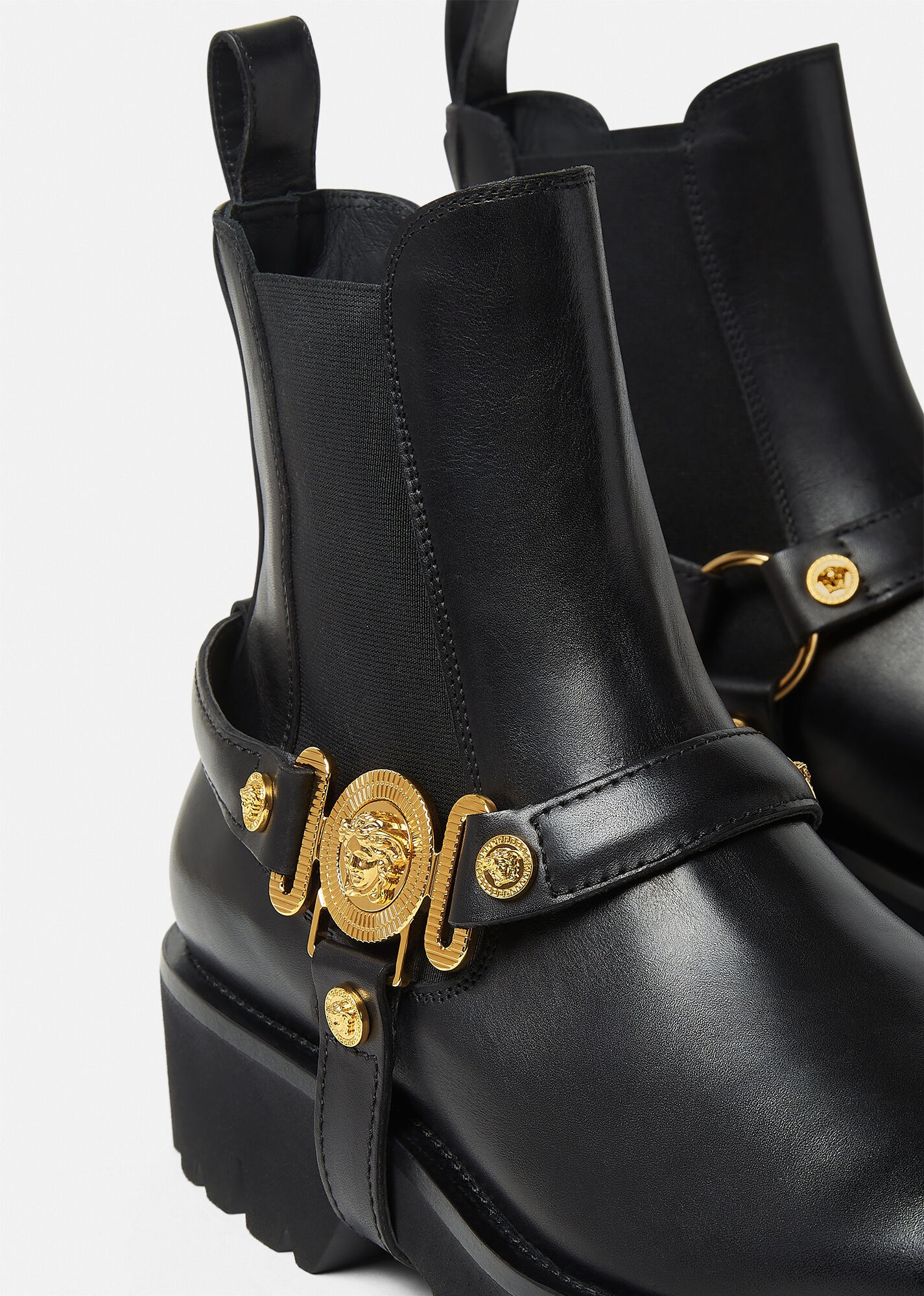 Medusa Biggie Chelsea Boots - 3