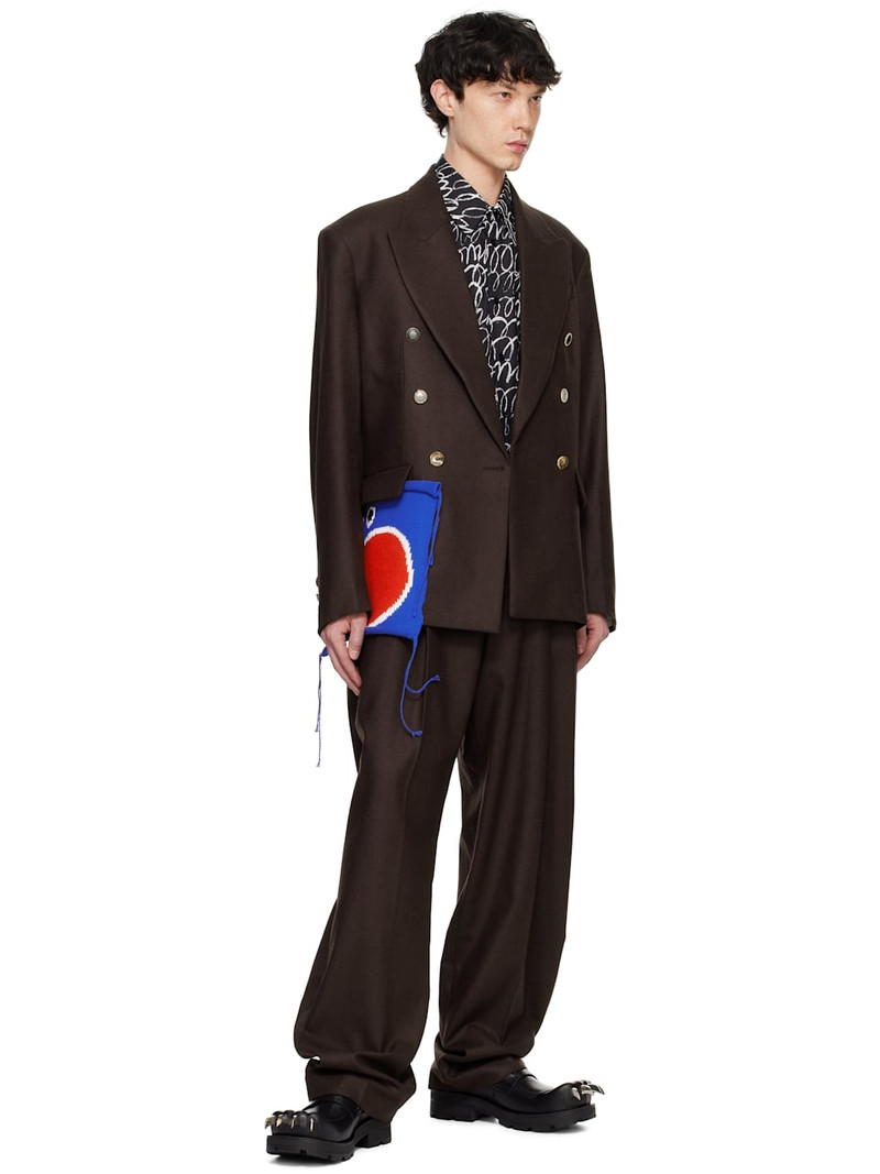 CHARLES JEFFREY LOVERBOY Brown Edinburgh Trousers outlook