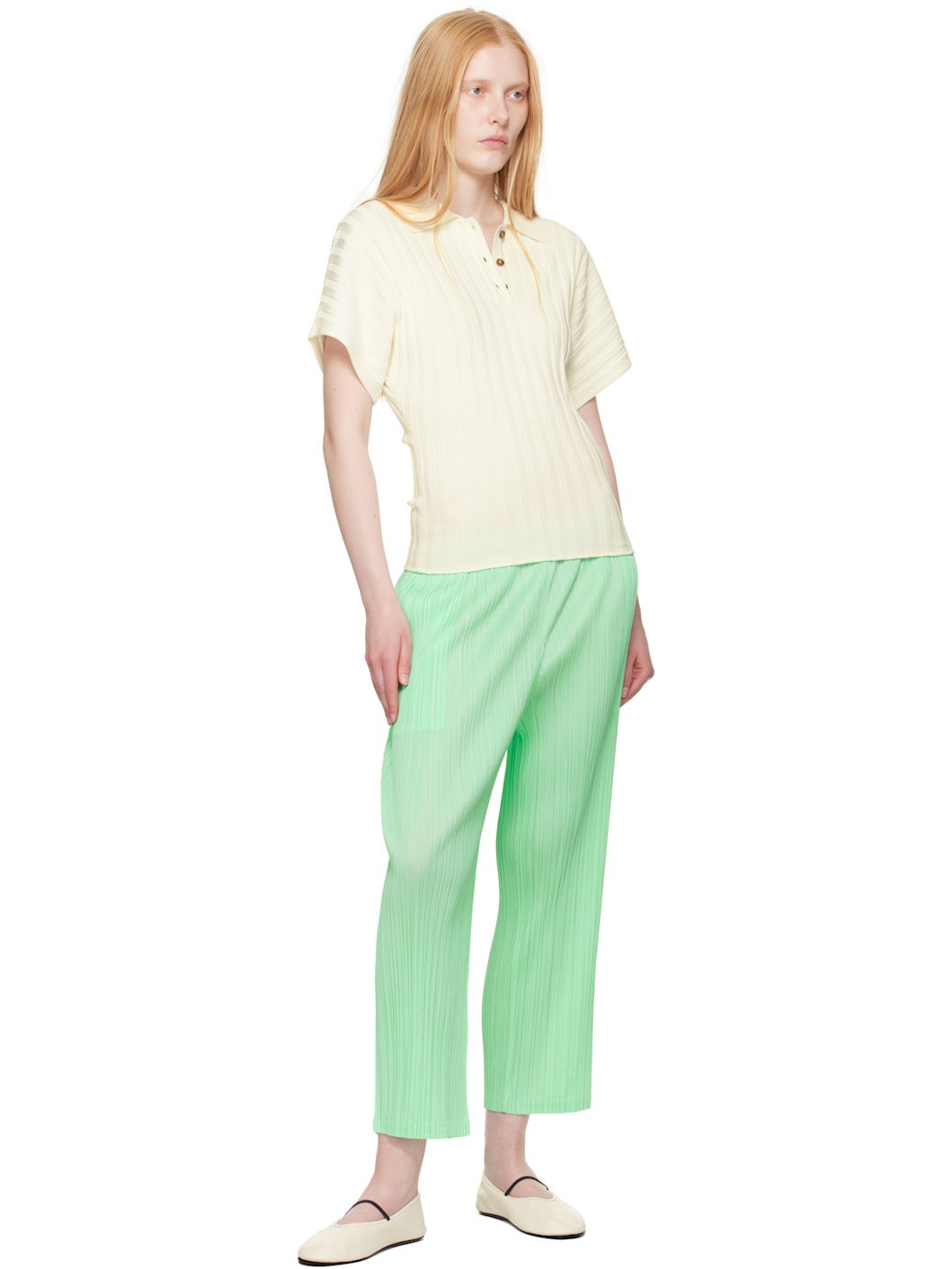 Green Monthly Colors May Trousers - 4
