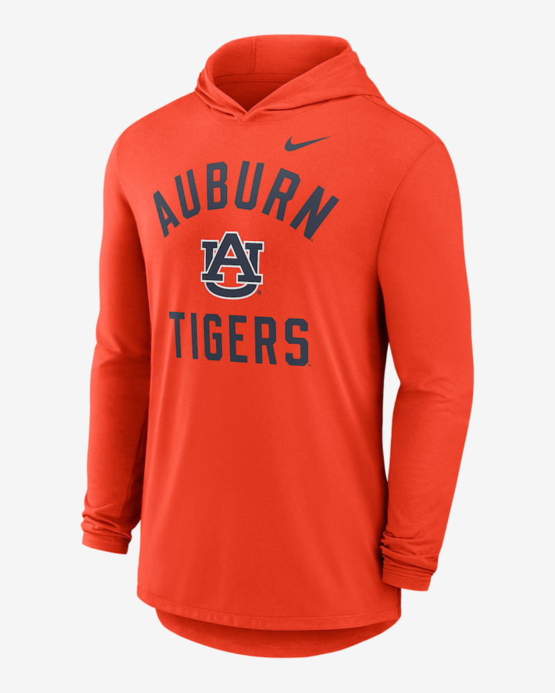 Auburn Campus Arch Men's Nike Dri-FIT College Long-Sleeve Hooded T-Shirt 1