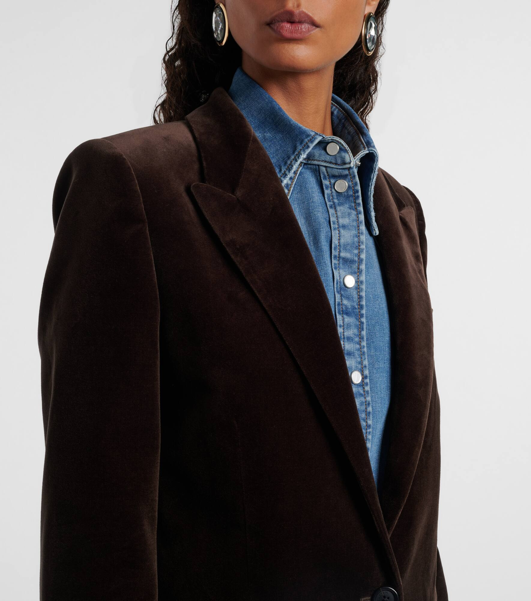 Diane velvet blazer - 4