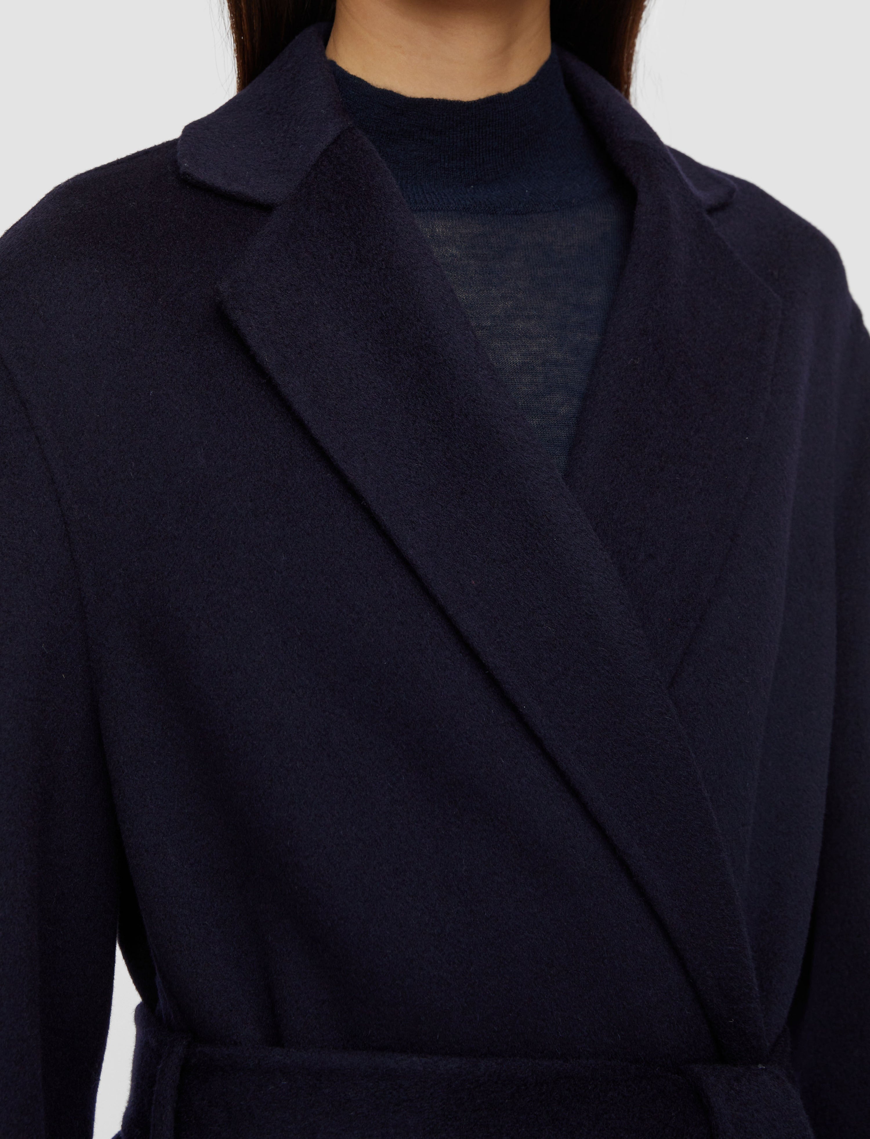 Double Face Cashmere Cenda Long Coat - 5