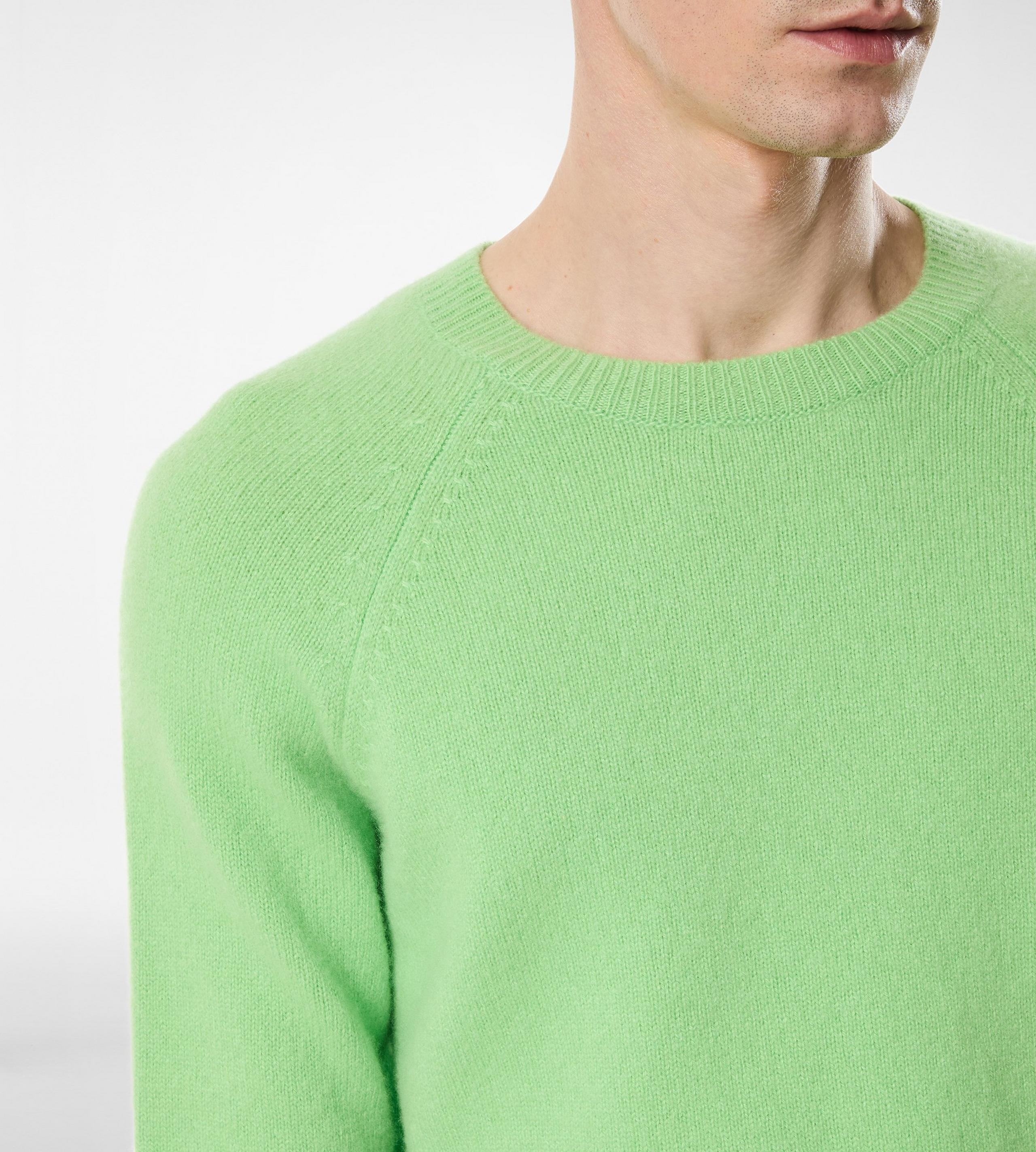 FELTED CASHMERE CREW NECK - 2
