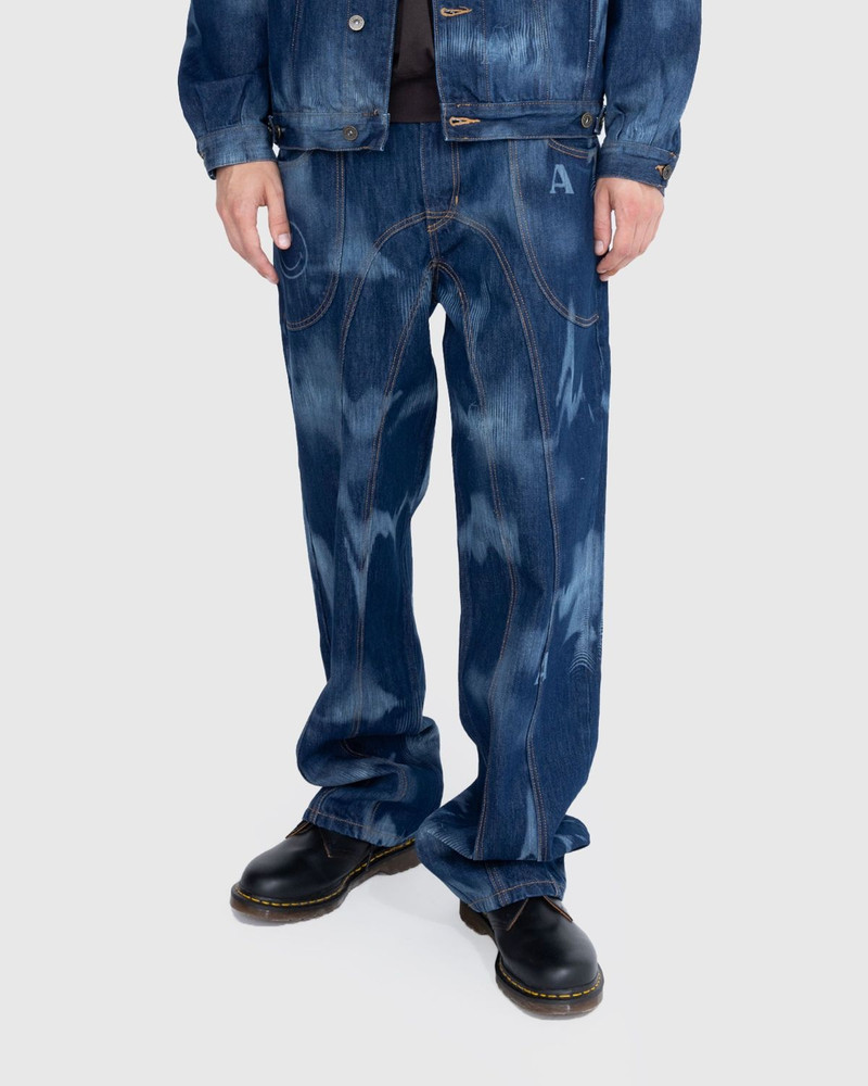 Ahluwalia Ahluwalia – Signature Low Rise Jeans Indigo outlook