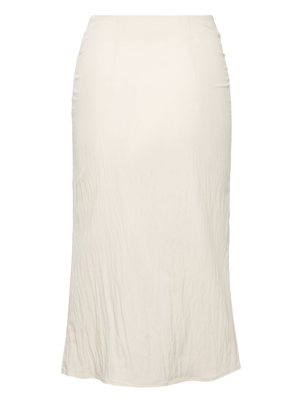 double slit midi skirt - 2