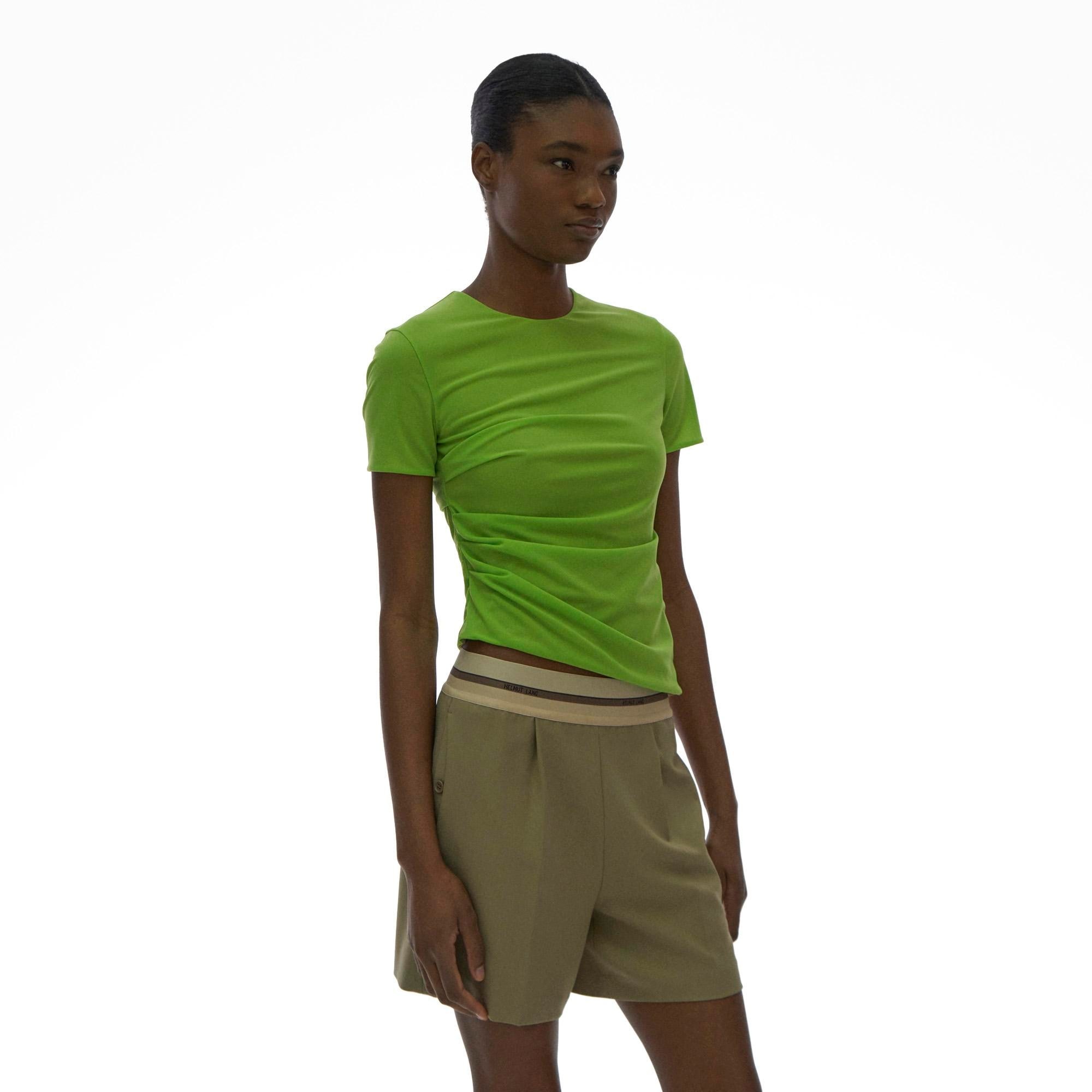 RUCHED REVERSIBLE TEE - 5