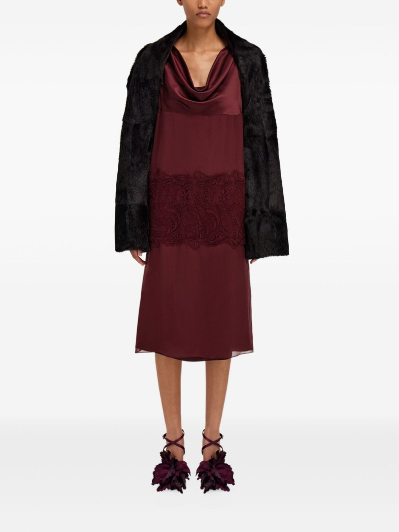 FERRAGAMO shearling coat outlook