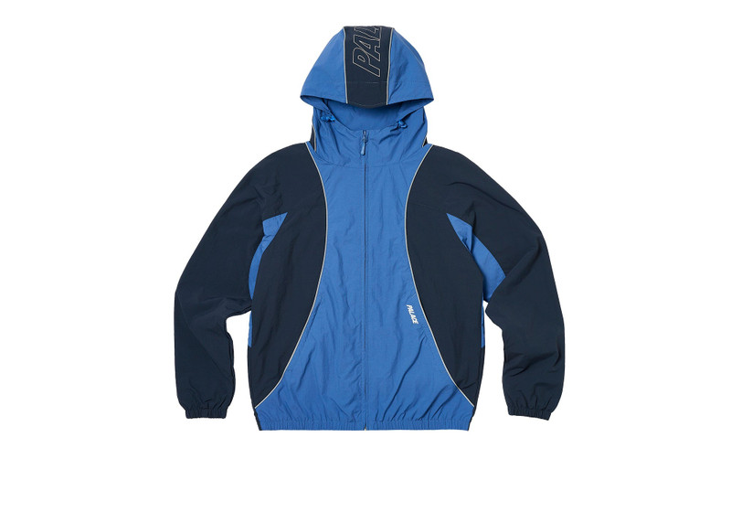 FONT ZIP SHELL JACKET BLUE / AIRFORCE - 1
