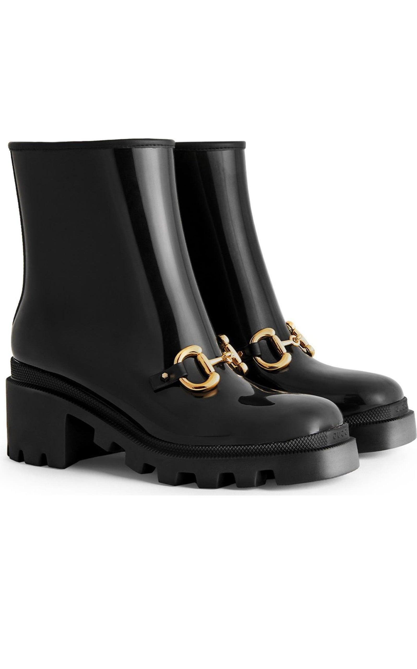 Gucci Horsebit-Detailed Heeled Boots - 2