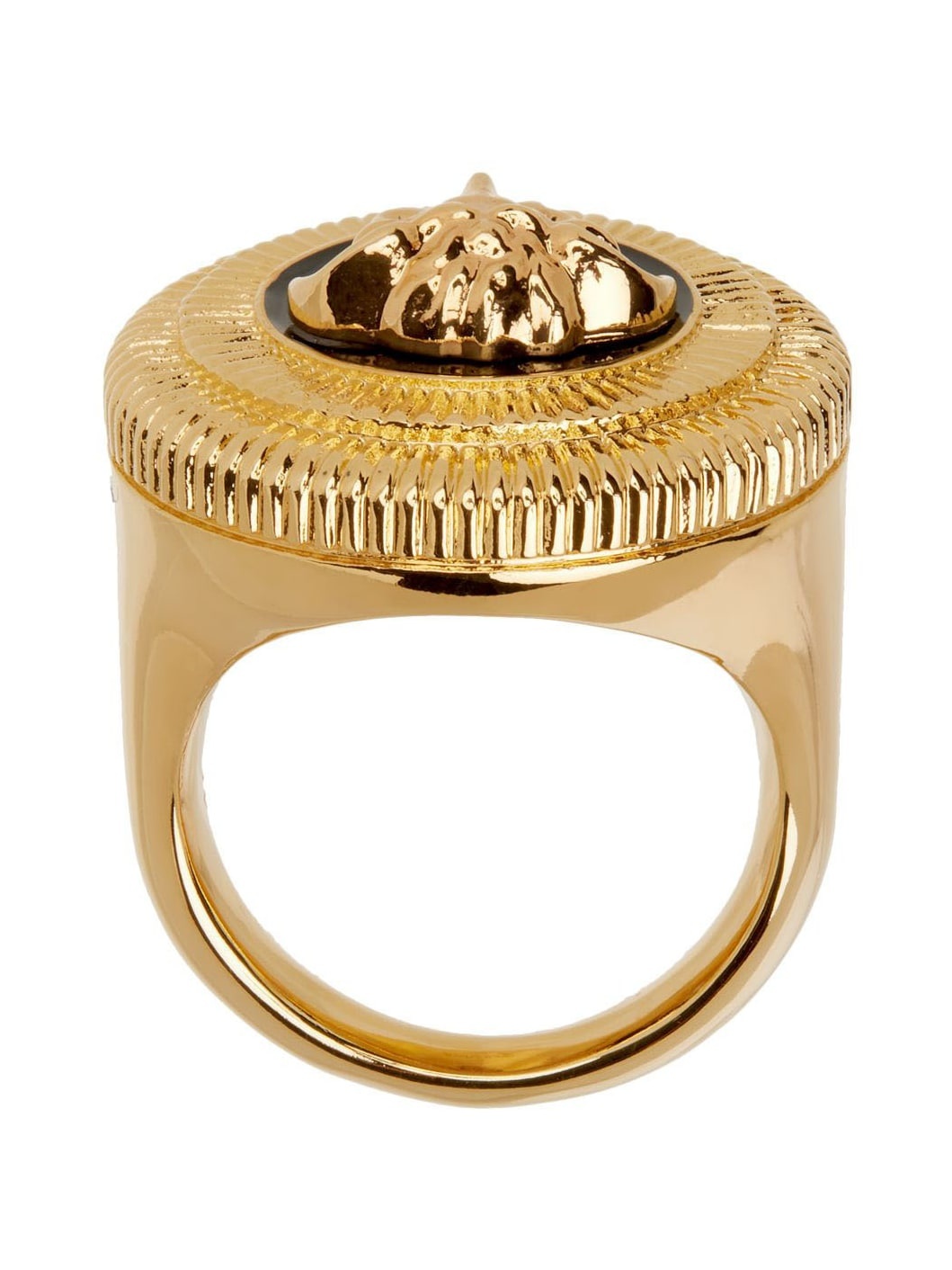 Gold Medusa Biggie Ring - 2