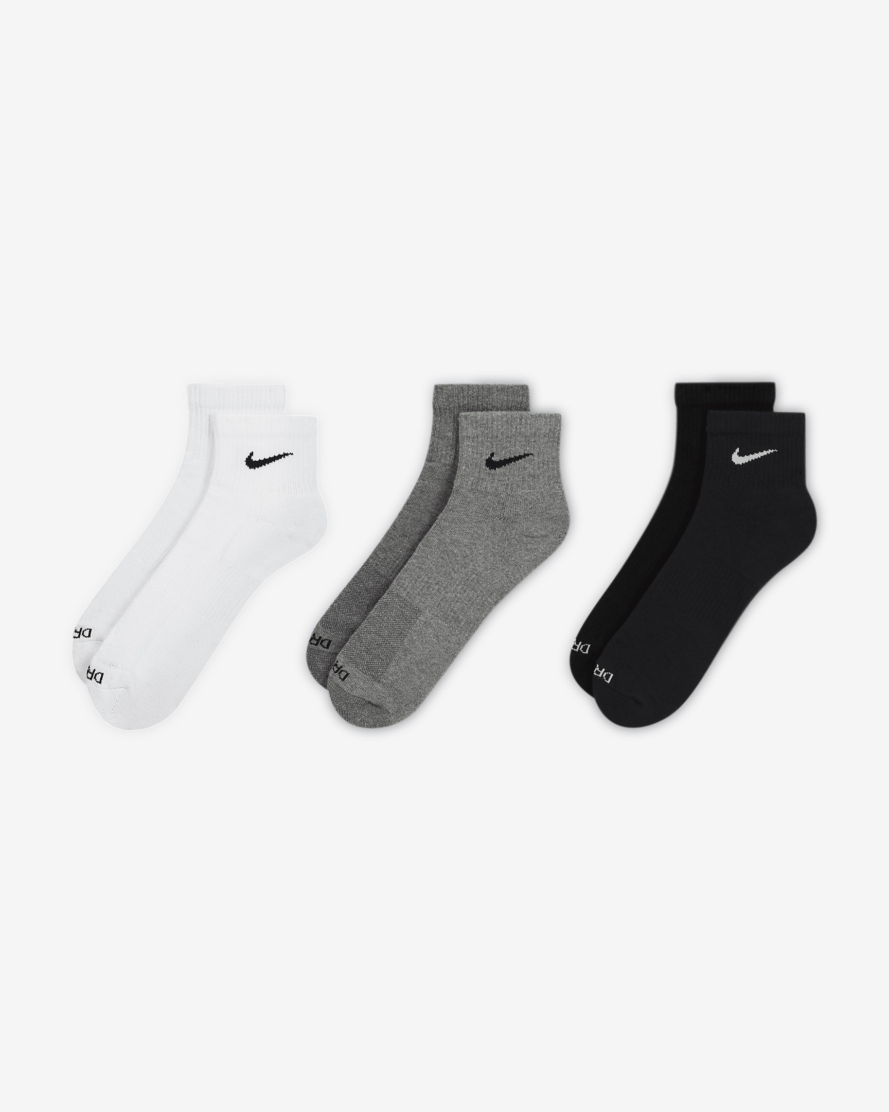 Nike Everyday Plus Cushioned Training Ankle Socks (3 Pairs) - 2