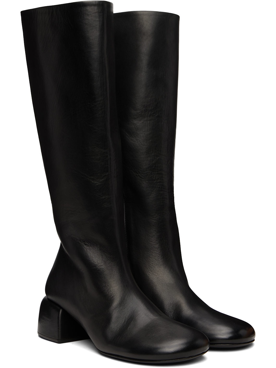 Black Basata Tall Boots - 4