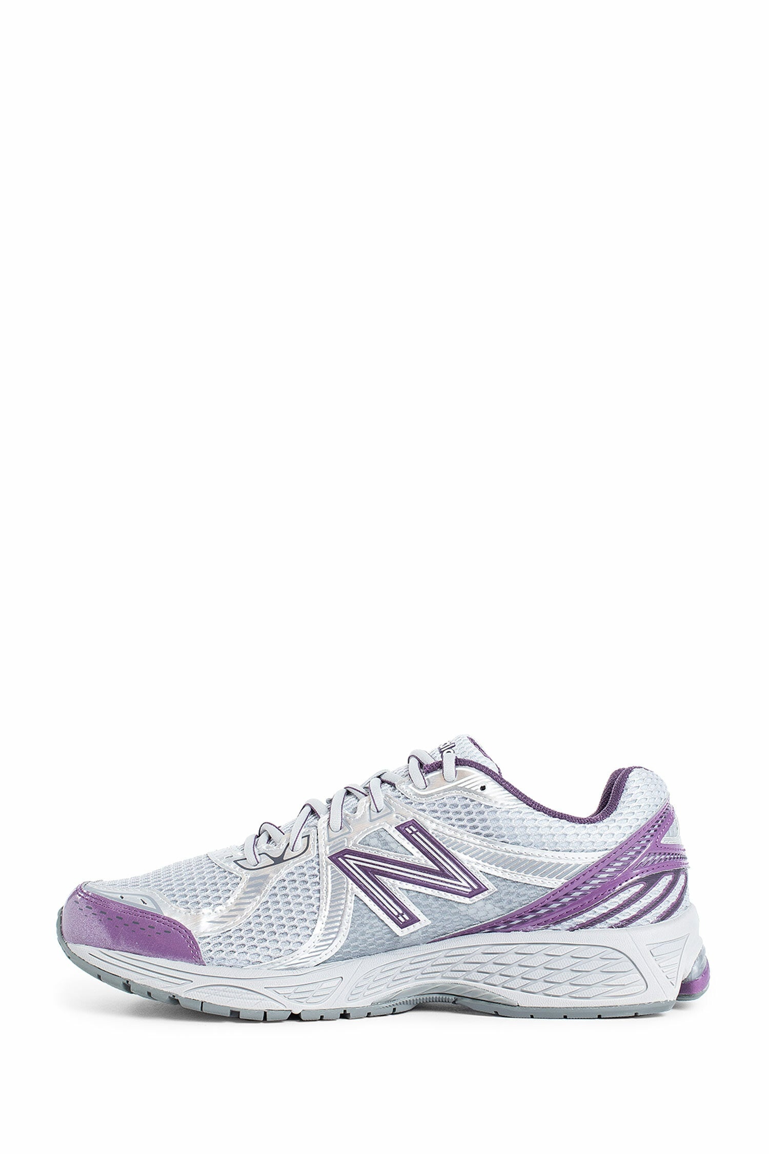 NEW BALANCE UNISEX GREY SNEAKERS - 4