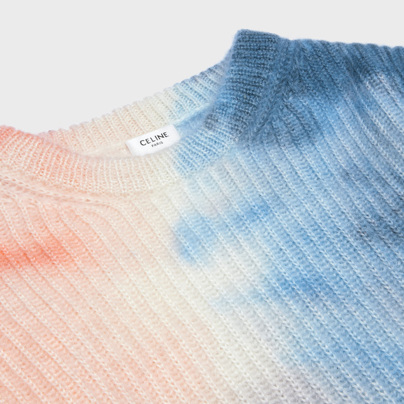 CREW NECK SWEATER IN MOHAIR AND SILK 3