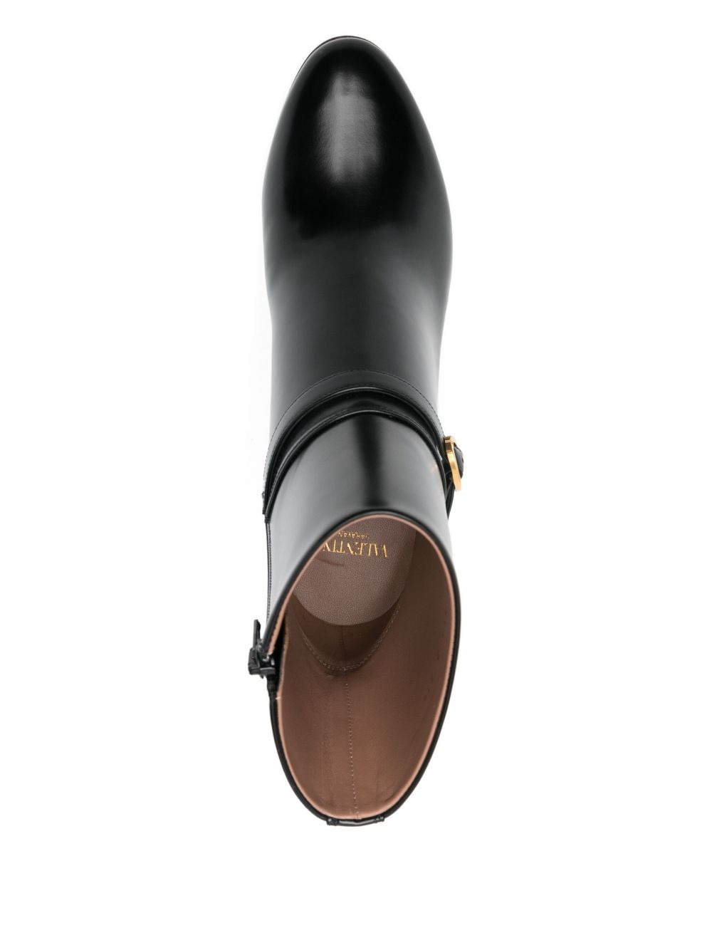 Pattie leather buckle-fastening boots - 4
