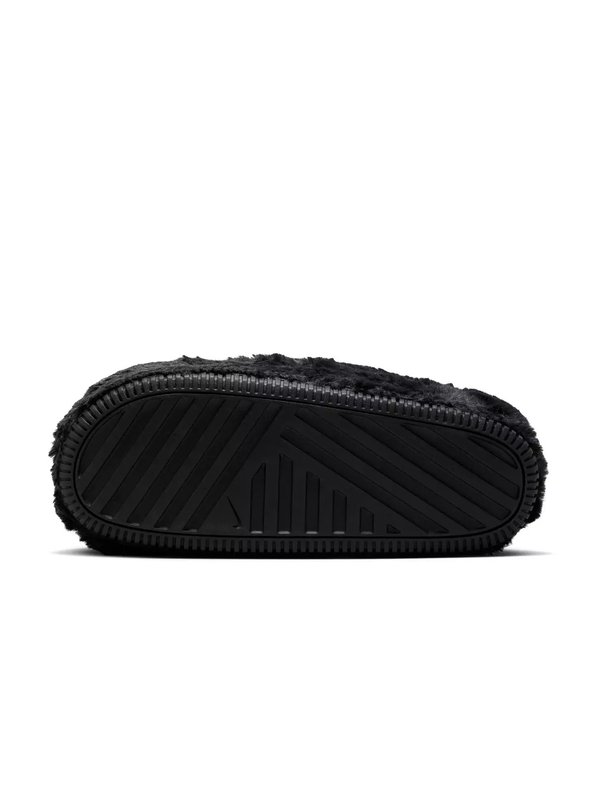 Calm Fuzzy Fur "Black/Black" Women's Mule - 6