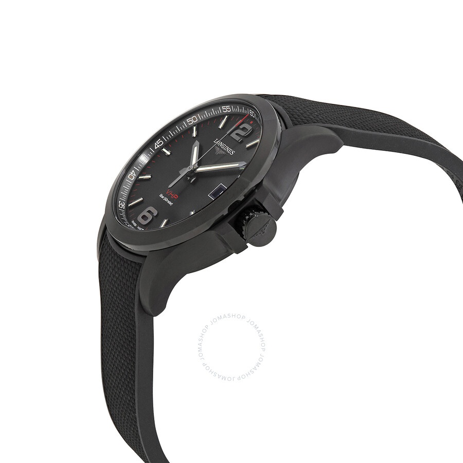 Longines Conquest Quartz Black Dial Men's Watch L3.716.2.56.9 - 2