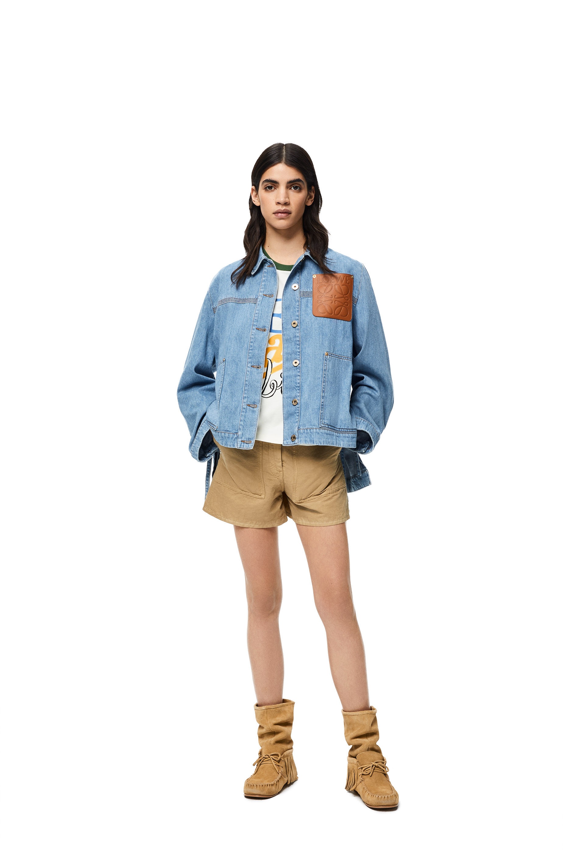 Workwear jacket in denim - 2