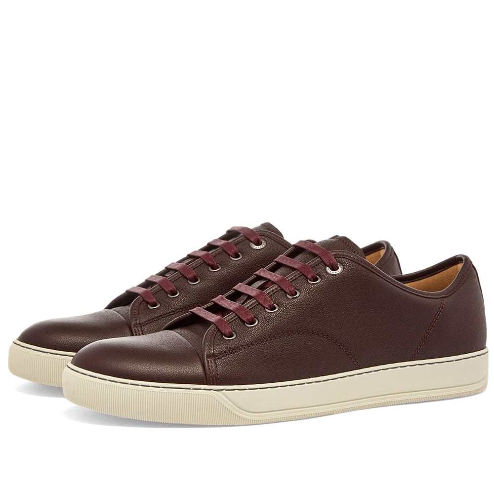 Lanvin DBB1 Leather Toe Cap Sneaker - 1