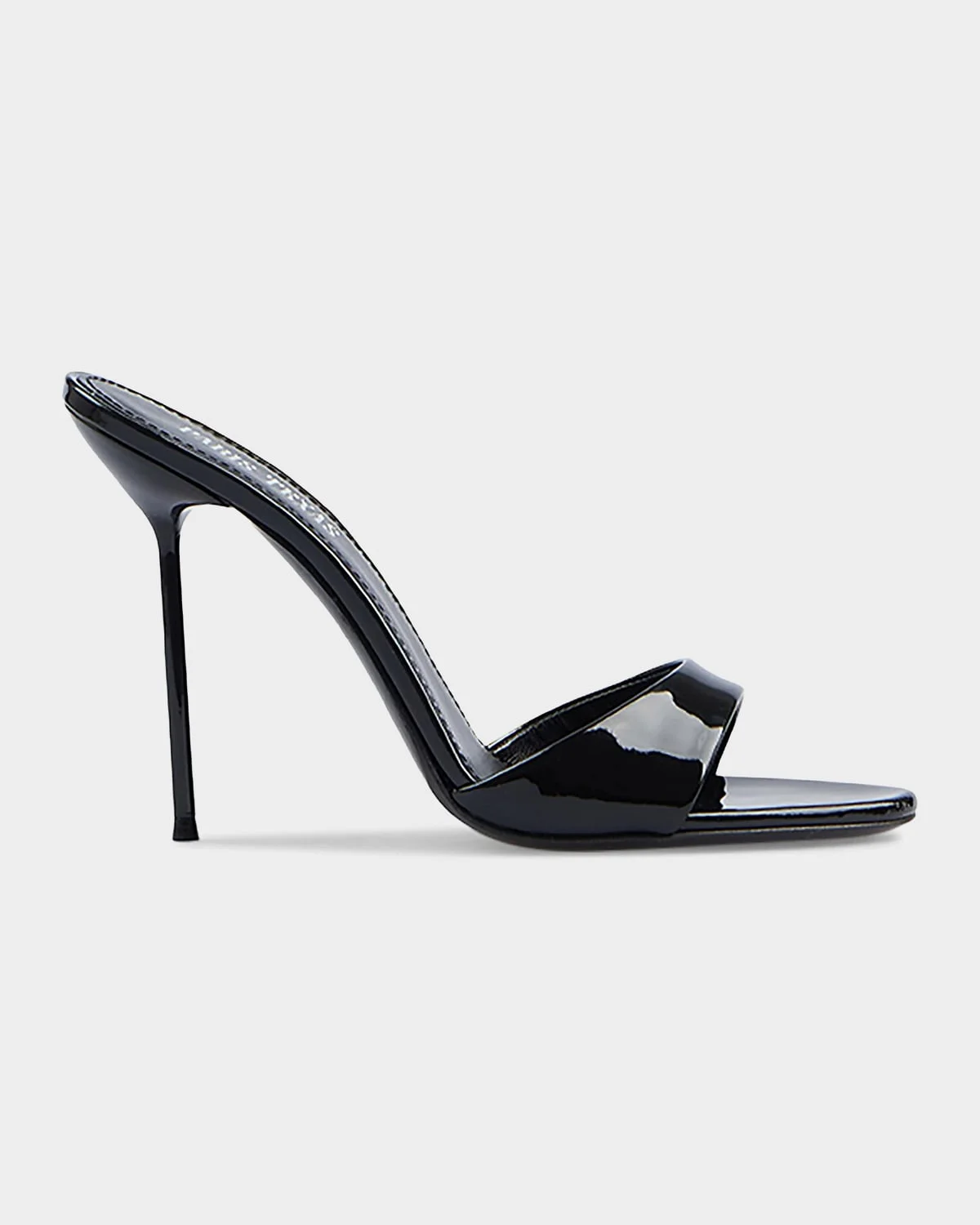 Lidia 105MM Patent Leather Mules - 1
