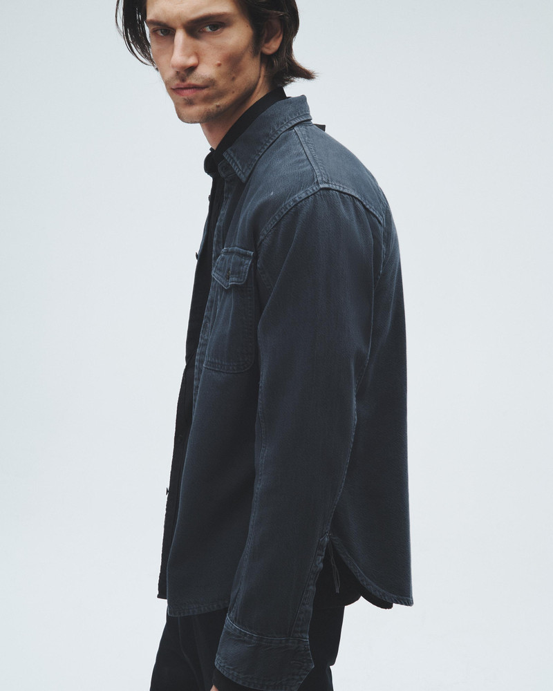 rag & bone Featherweight Denim Engineered Jack Shirt
Classic Fit Button Down outlook
