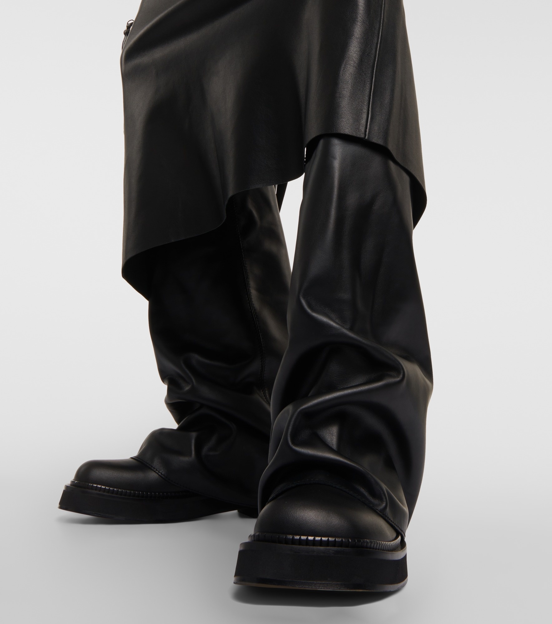 Robin leather combat boots - 4