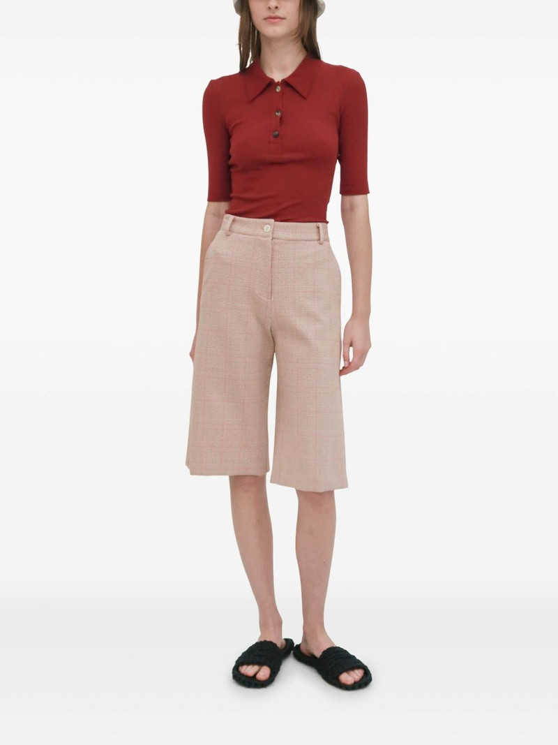 ROSETTA GETTY organic cotton polo shirt outlook