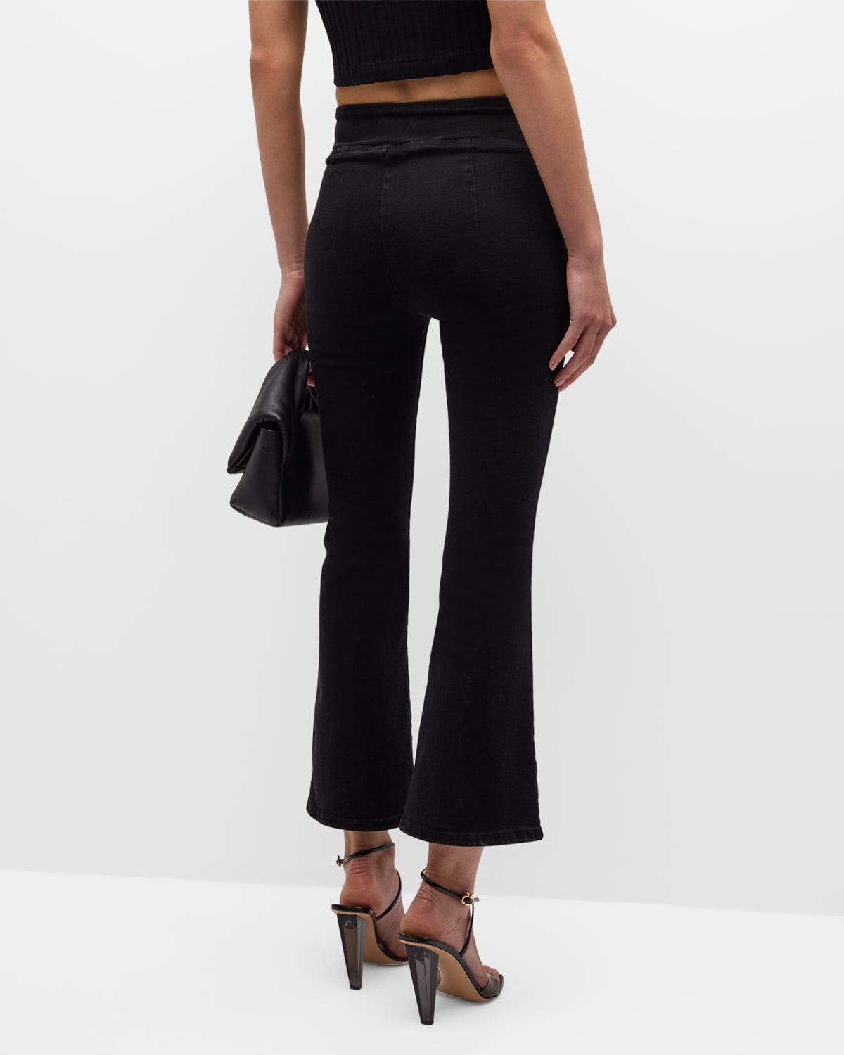 The Jetset Crop Mini Bootcut Jeans - 5