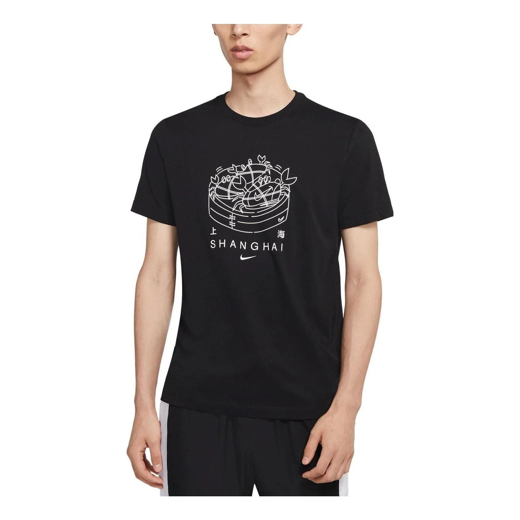 Nike Sportswear Shanghai T-shirt 'Black' CZ3585-010 - 1