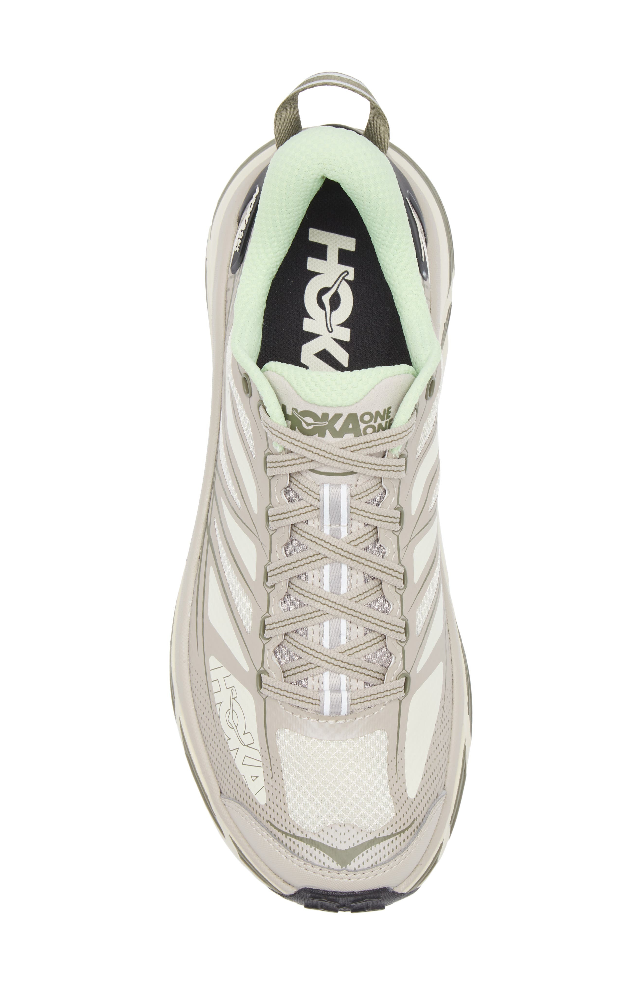 HOKA Gender Inclusive Mafate Speed 2 Sneaker in Putty /Eucalyptus at Nordstrom - 5
