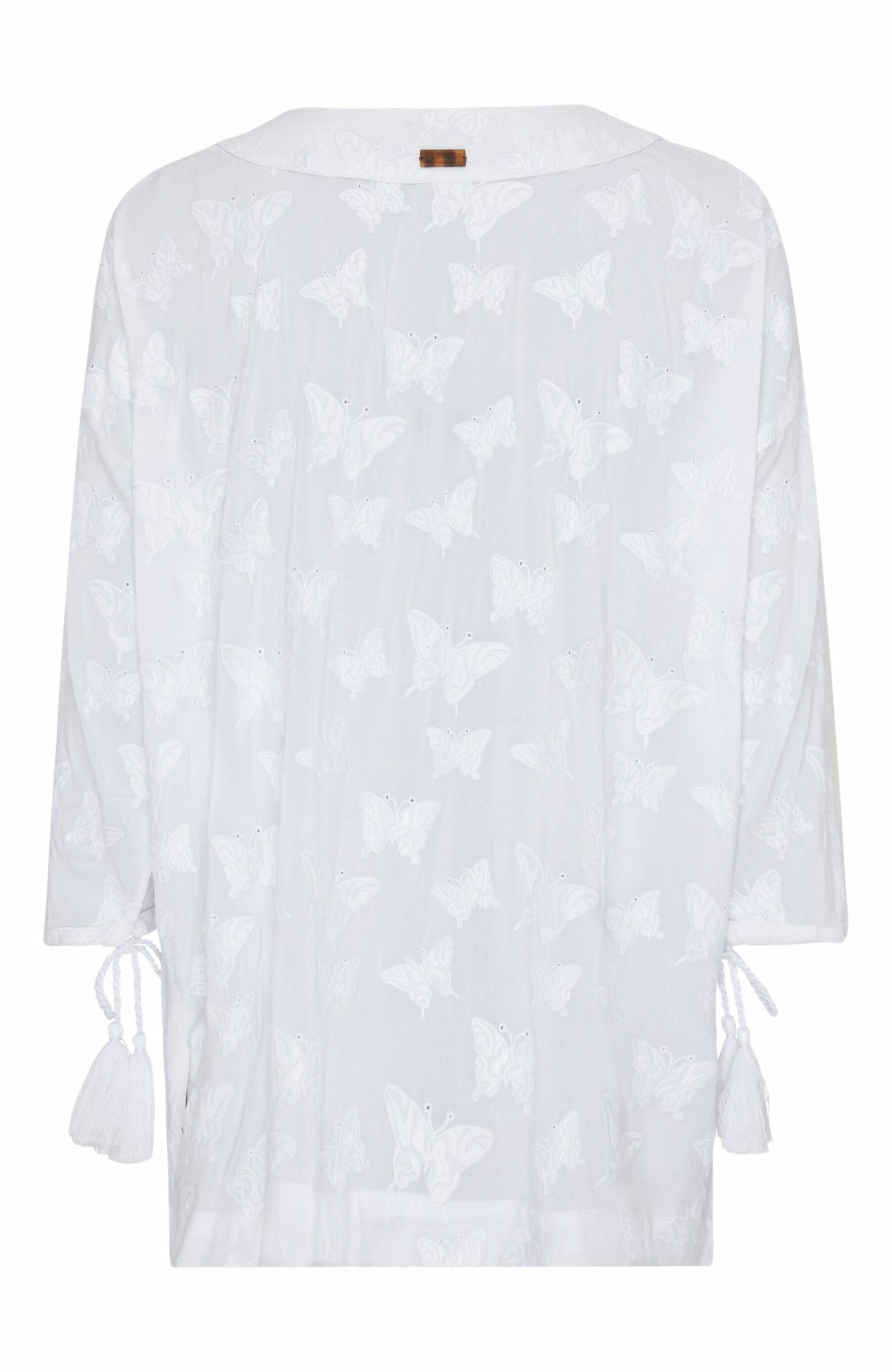 Vilebrequin Women's Disco Butterflies Rayon Dress in Blanc at Nordstrom - 3