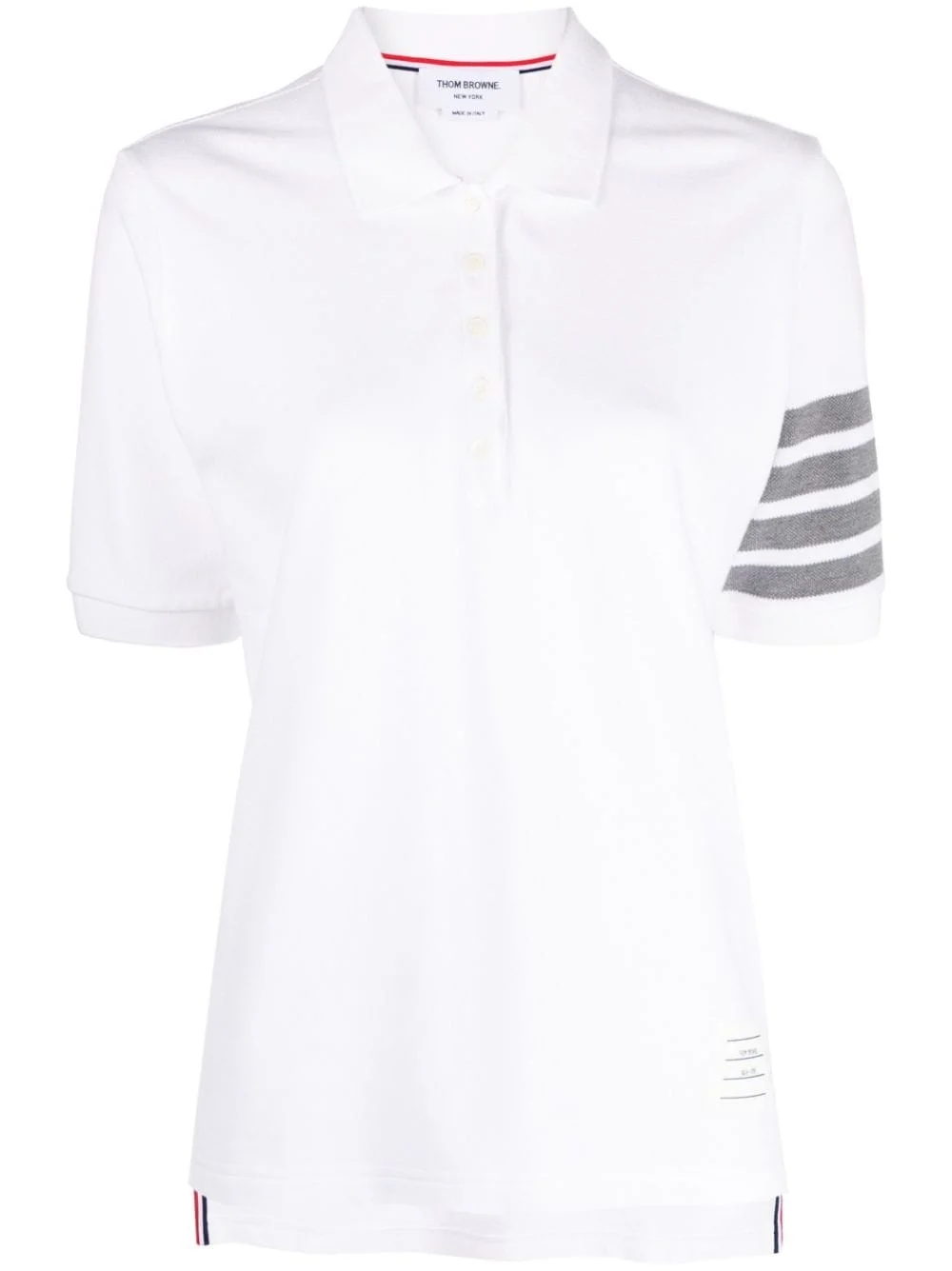 4-Bar Stripe 2003-print polo shirt - 1