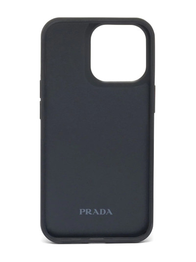 Prada triangle-plaque Phone 13 Pro cover outlook