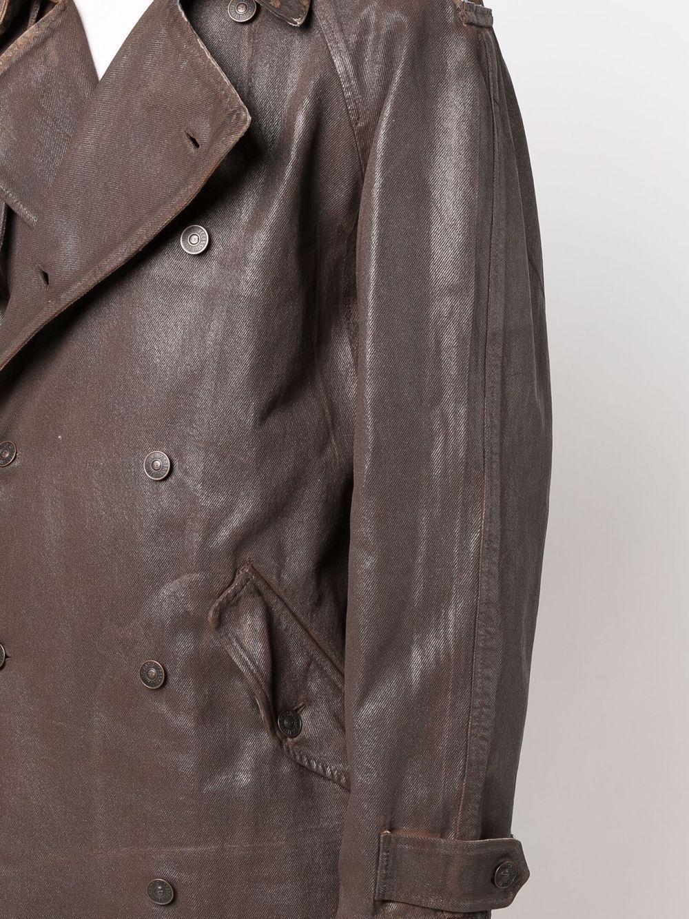 D-Delirious coated trench coat - 5