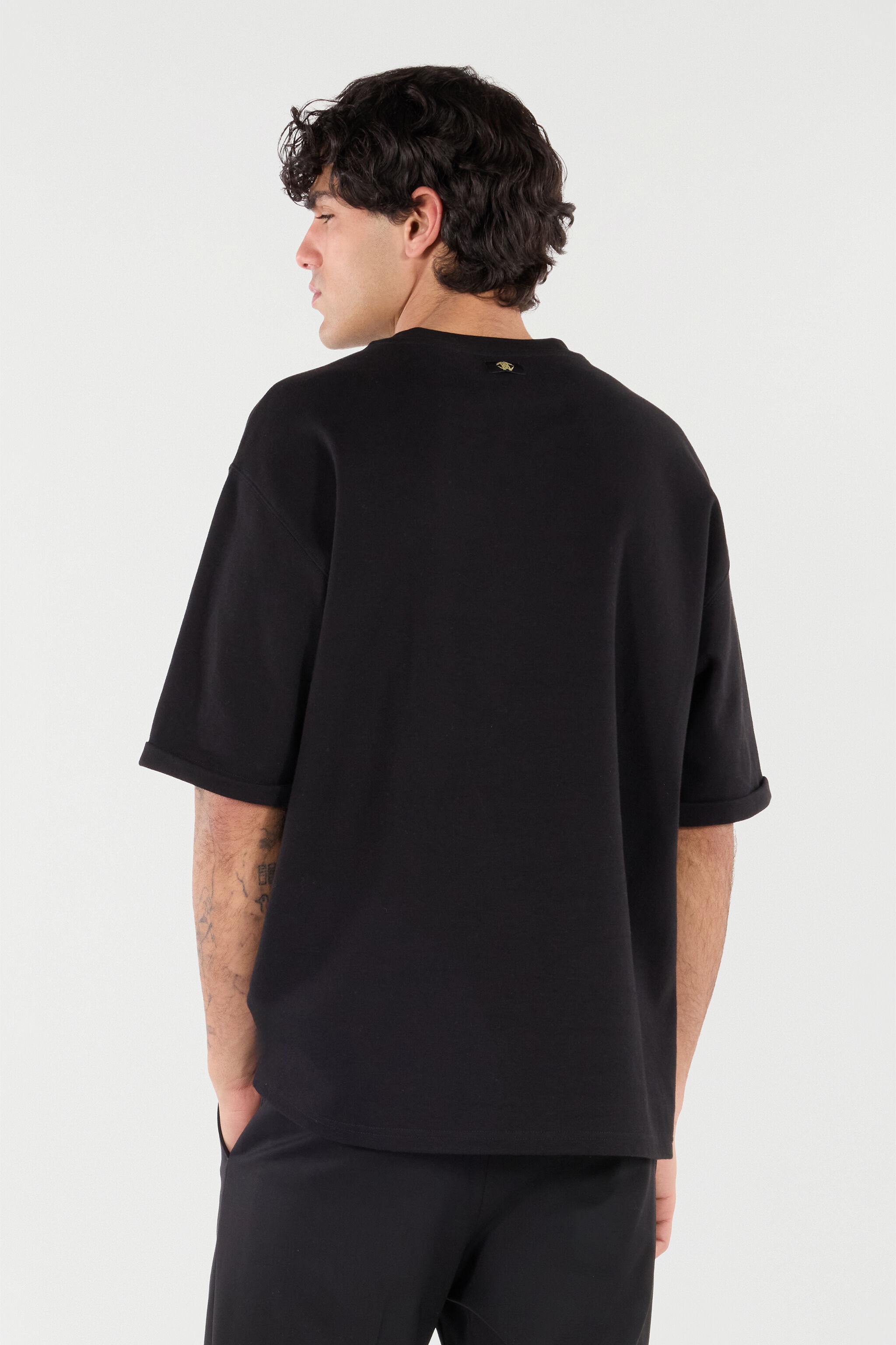 T-Shirt with Embroidered Logo - 4