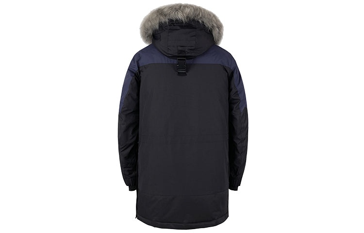 New Balance Warm Winter Down Parka 'Black Blue' NP943041-BK - 2