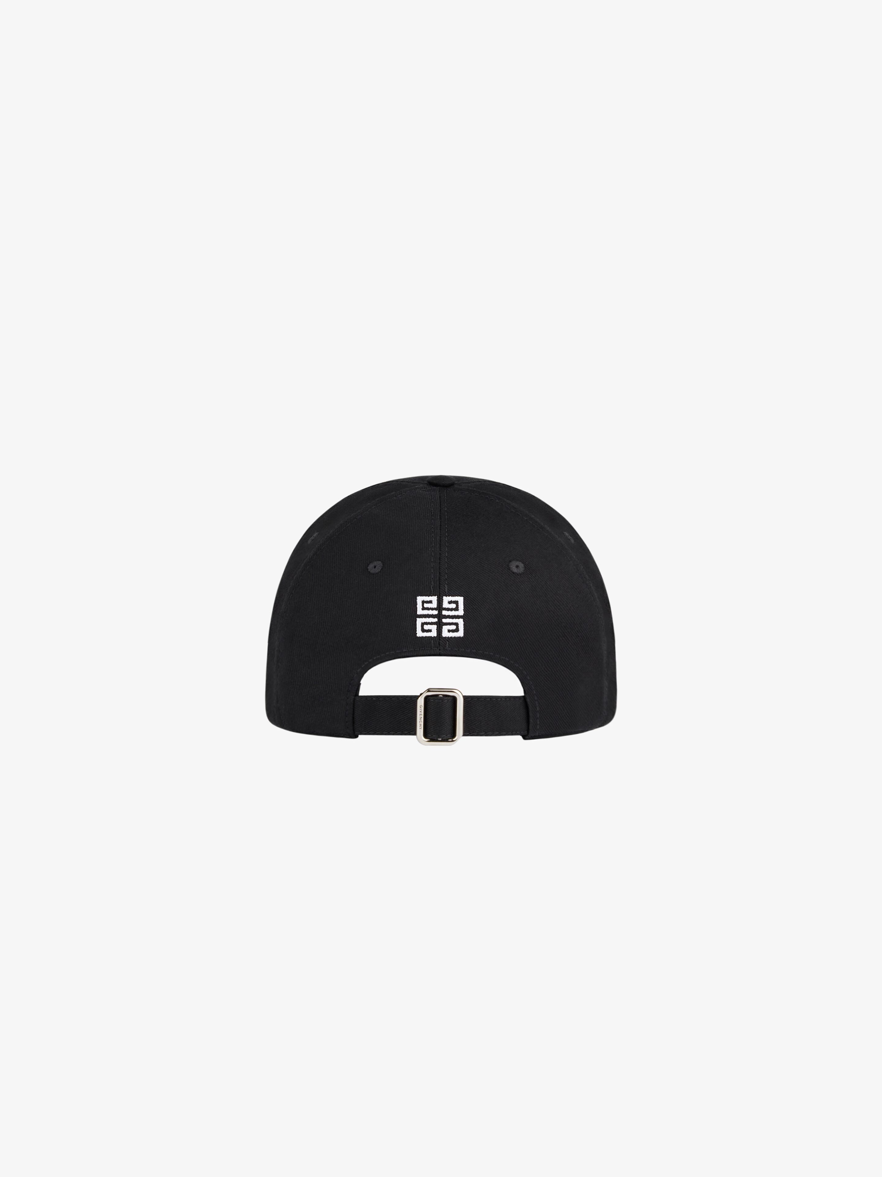 GIVENCHY EMBROIDERED CAP IN TWILL - 4