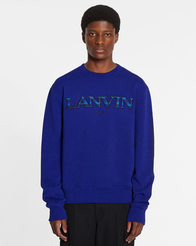 Lanvin CURB EMBROIDERED SWEATSHIRT outlook