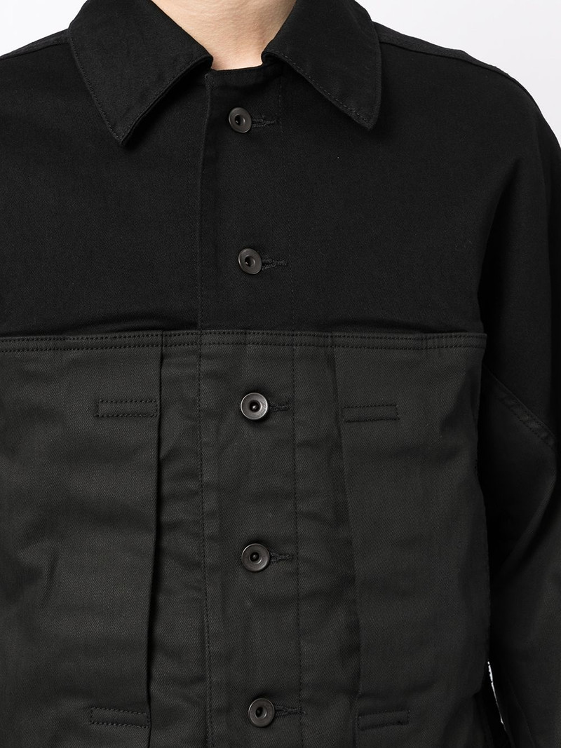 panelled cropped jacket 5