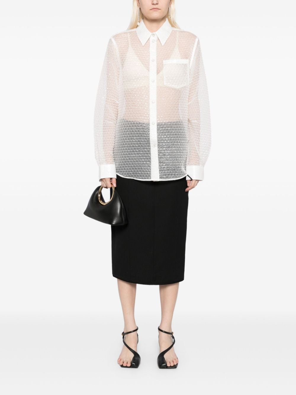 curved bubblewrap shirt - 2