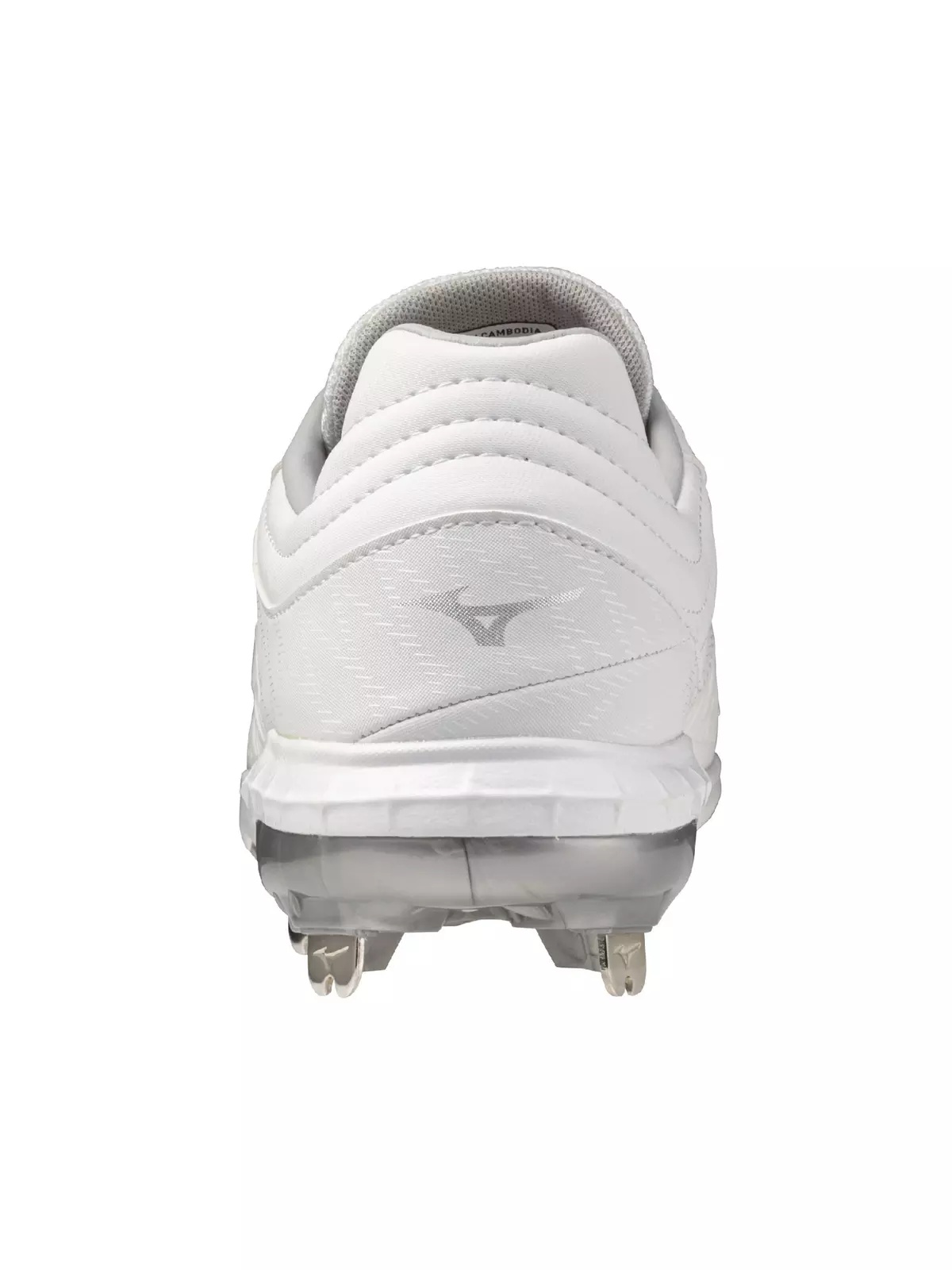 Pro FP Fastpitch "White/Silver" Women's Softball Cleat - 5