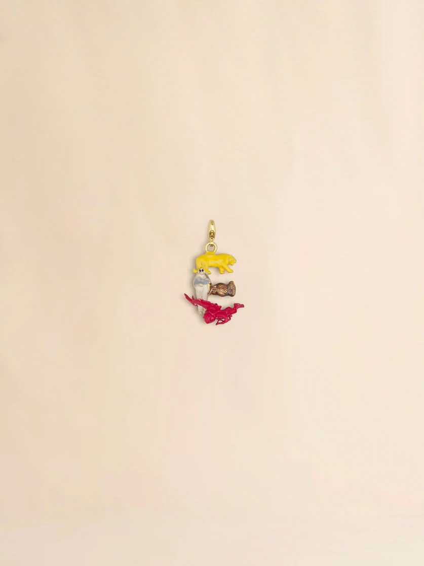 MARNI ALPHABET "E" CHARM - 1