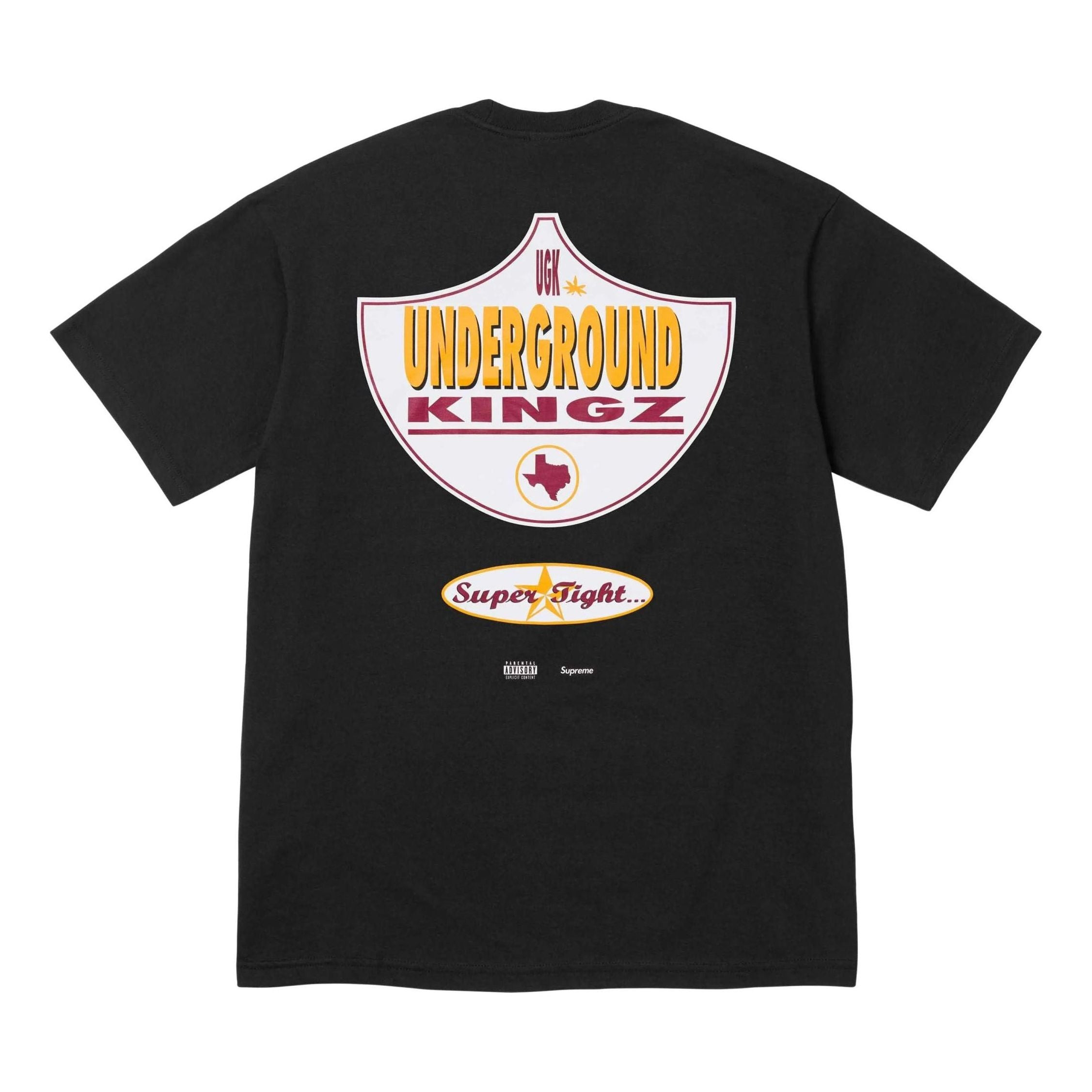 Supreme x UGK Super Tight T-Shirt 'Black White' SUP-SS24-159 - 2