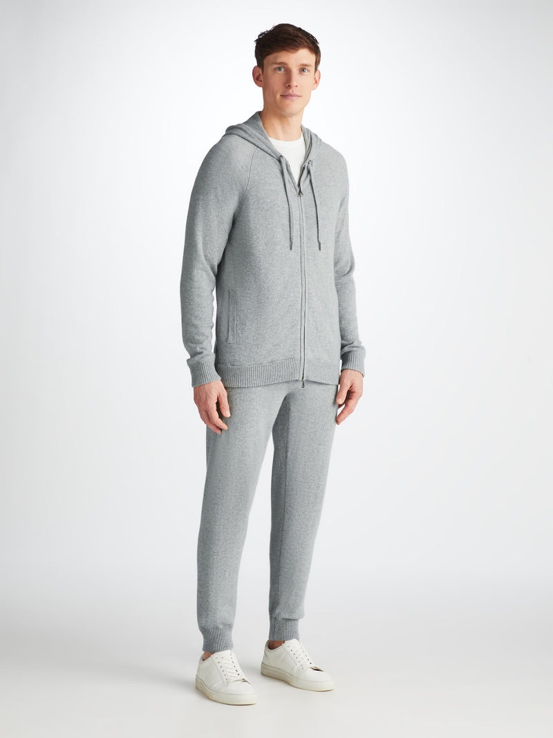 Men's Hoodie Finley Cashmere Silver - 2