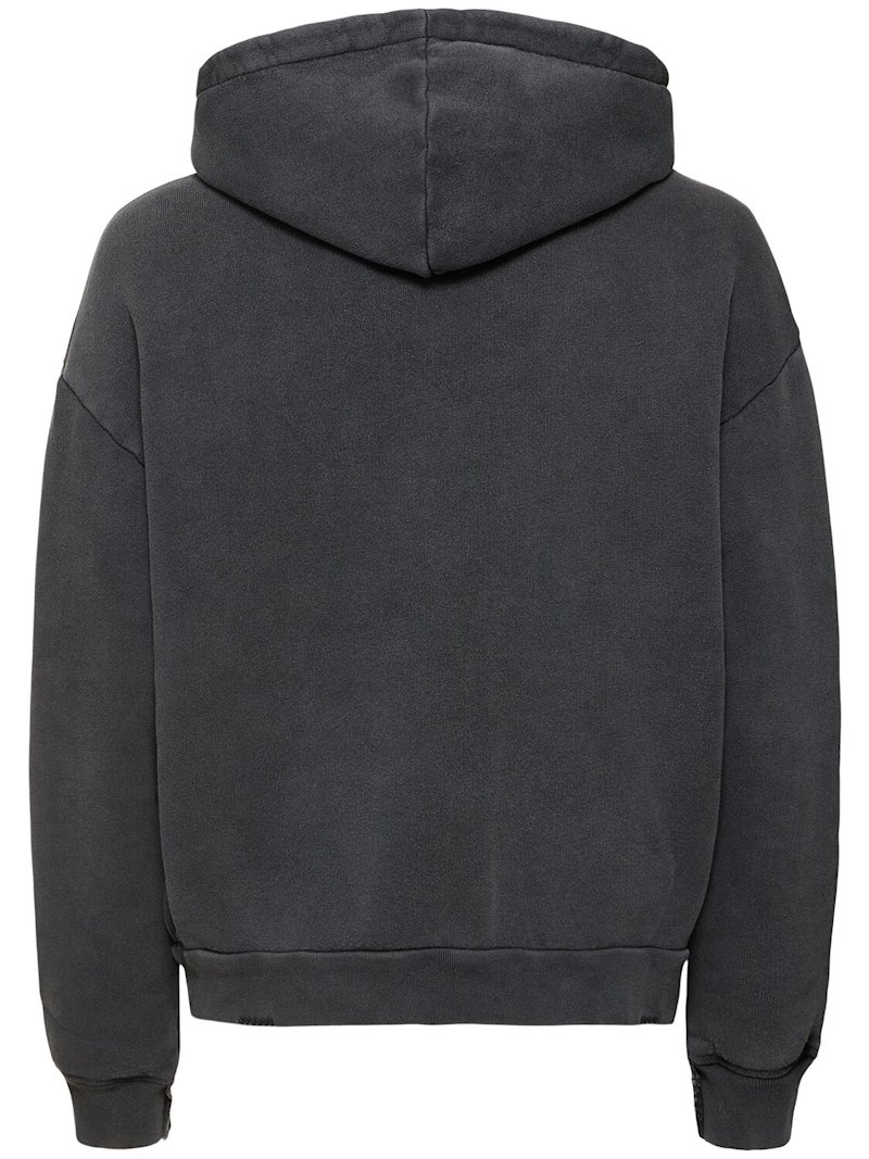 Element distressed cotton hoodie - 5